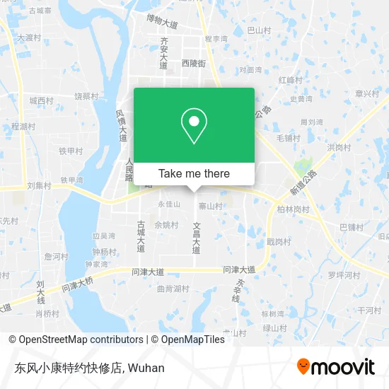 东风小康特约快修店 map