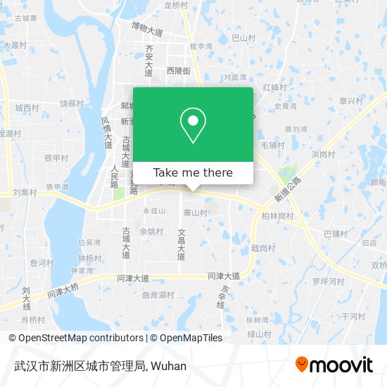 武汉市新洲区城市管理局 map