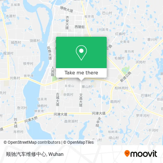 顺驰汽车维修中心 map