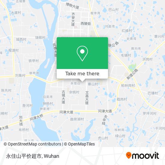 永佳山平价超市 map