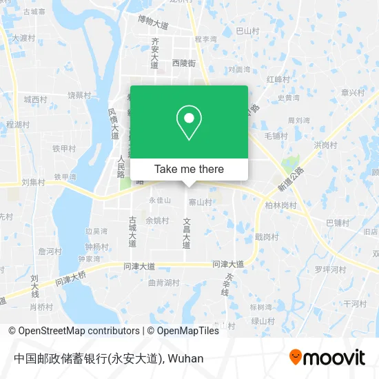 中国邮政储蓄银行(永安大道) map
