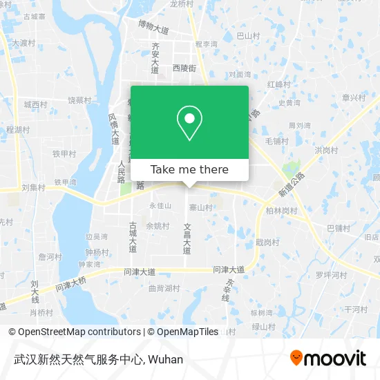武汉新然天然气服务中心 map