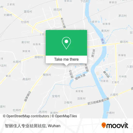 智丽佳人专业祛斑祛痘 map