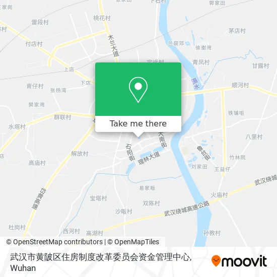 武汉市黄陂区住房制度改革委员会资金管理中心 map