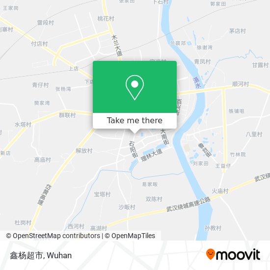 鑫杨超市 map