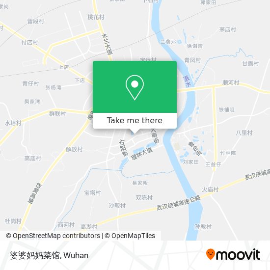 婆婆妈妈菜馆 map