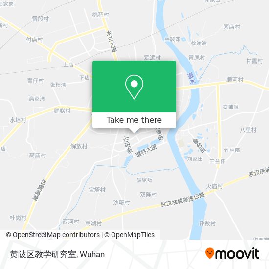黄陂区教学研究室 map