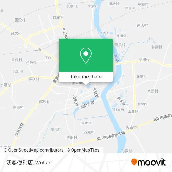 沃客便利店 map