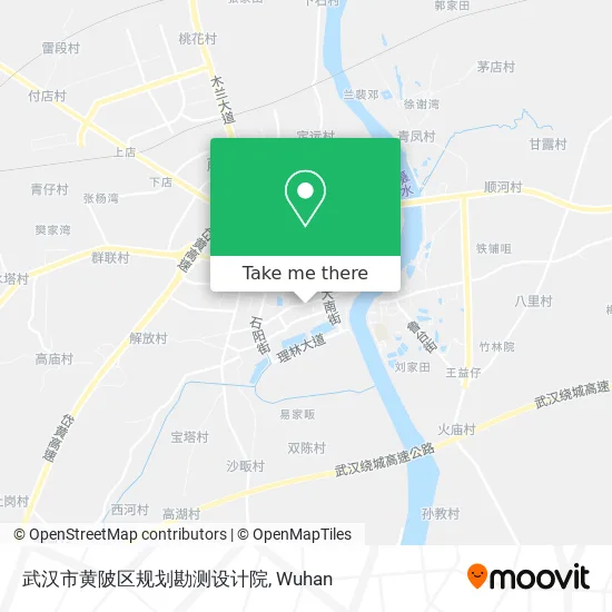 武汉市黄陂区规划勘测设计院 map