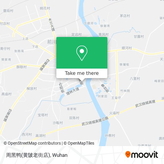 周黑鸭(黄陂老街店) map