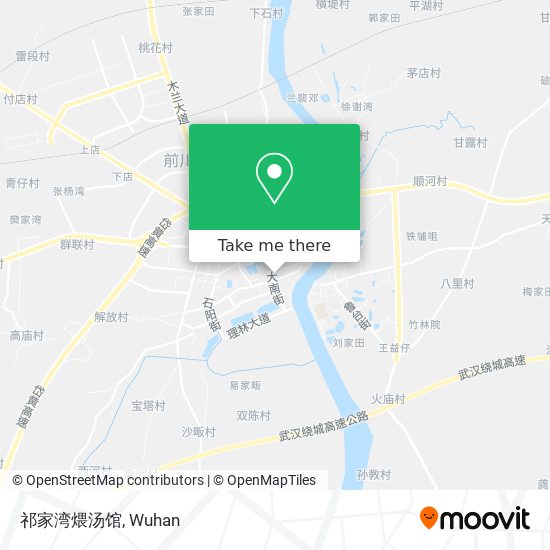 祁家湾煨汤馆 map