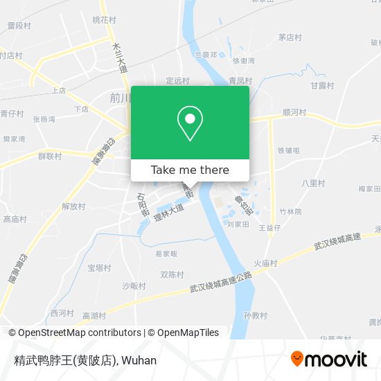 精武鸭脖王(黄陂店) map