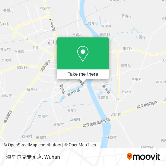 鸿星尔克专卖店 map