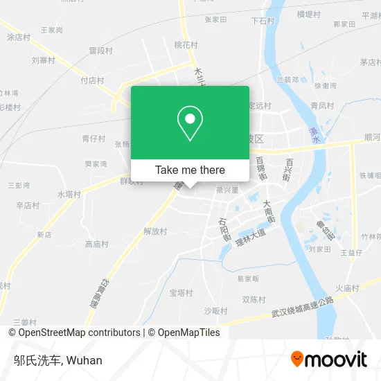 邬氏洗车 map