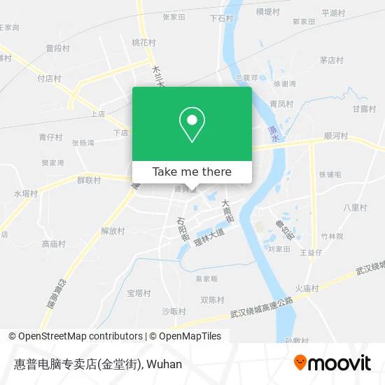 惠普电脑专卖店(金堂街) map