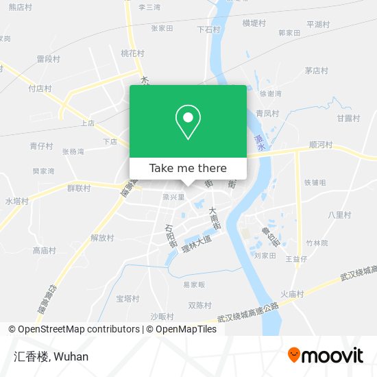 汇香楼 map
