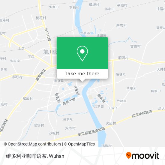 维多利亚咖啡语茶 map