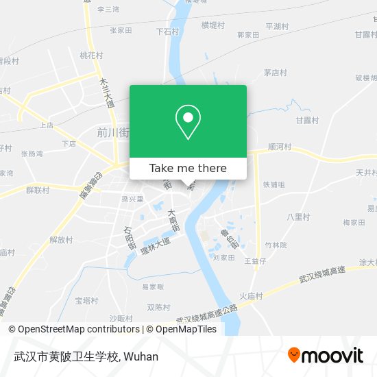 武汉市黄陂卫生学校 map