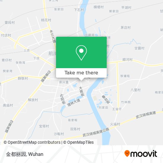 金都丽园 map