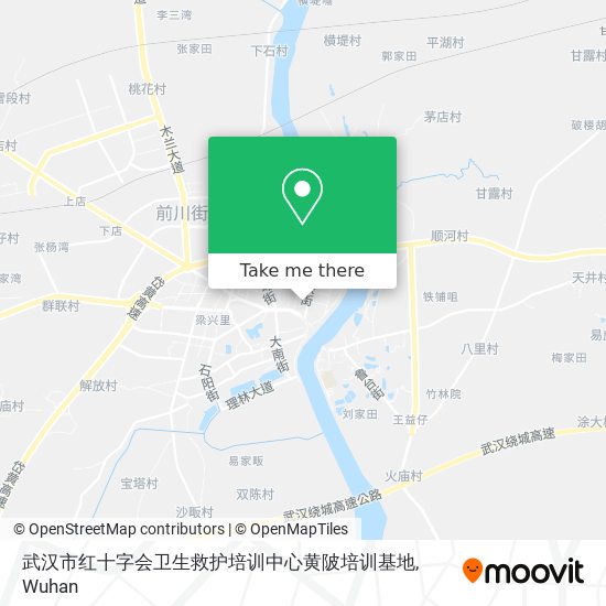 武汉市红十字会卫生救护培训中心黄陂培训基地 map