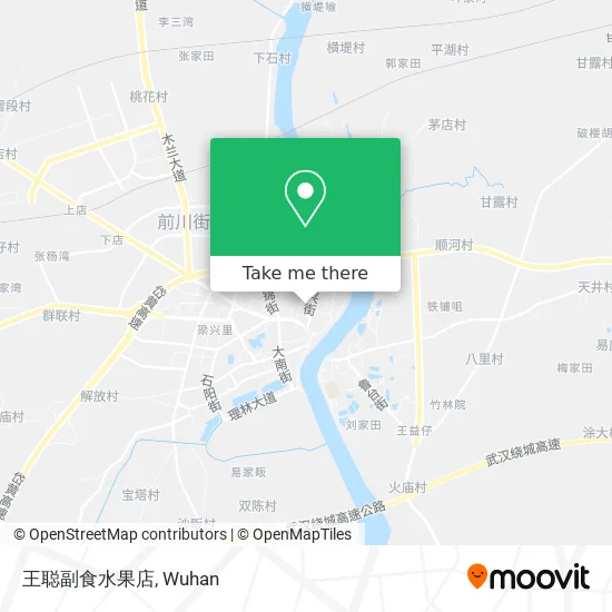 王聪副食水果店 map