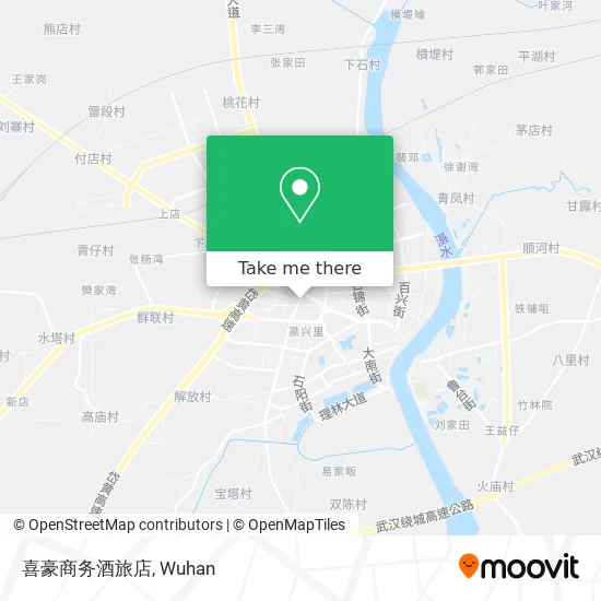 喜豪商务酒旅店 map