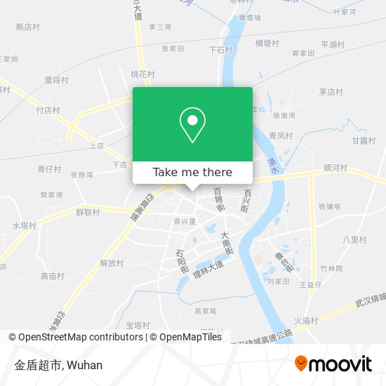 金盾超市 map