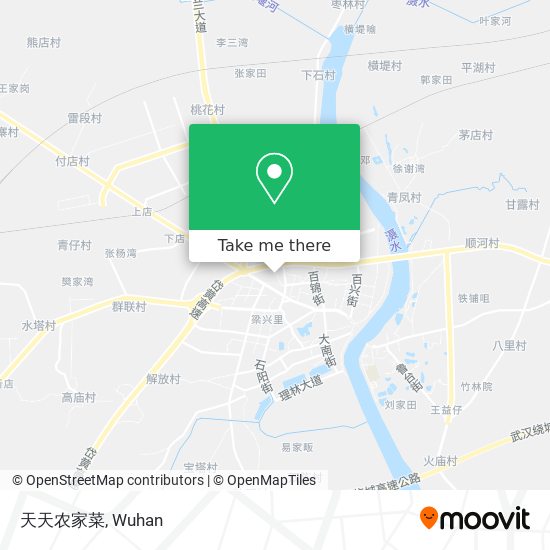 天天农家菜 map