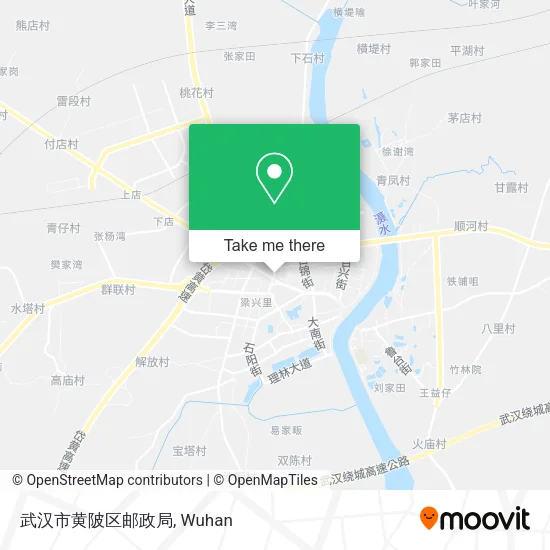 武汉市黄陂区邮政局 map