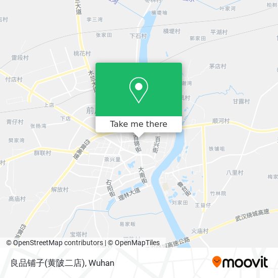 良品铺子(黄陂二店) map