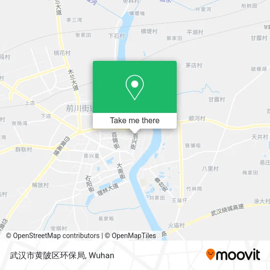 武汉市黄陂区环保局 map