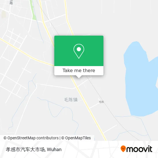 孝感市汽车大市场 map