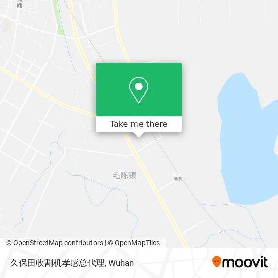 久保田收割机孝感总代理 map
