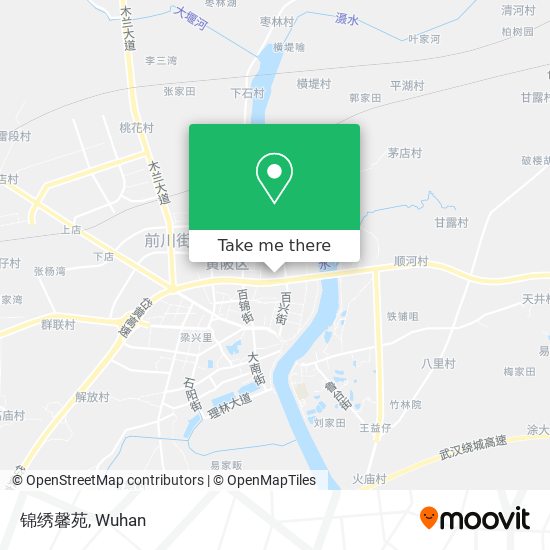 锦绣馨苑 map