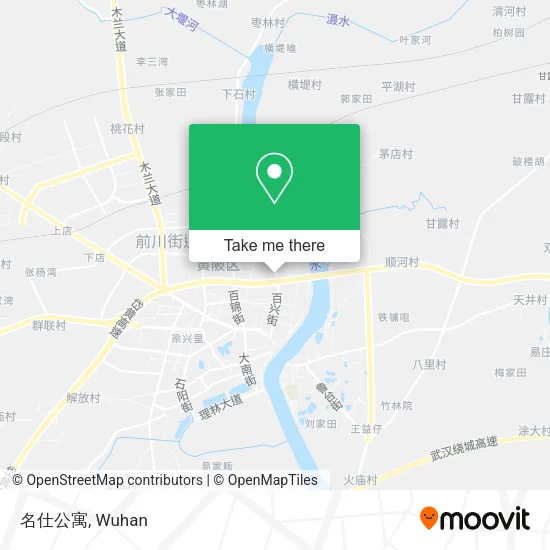 名仕公寓 map