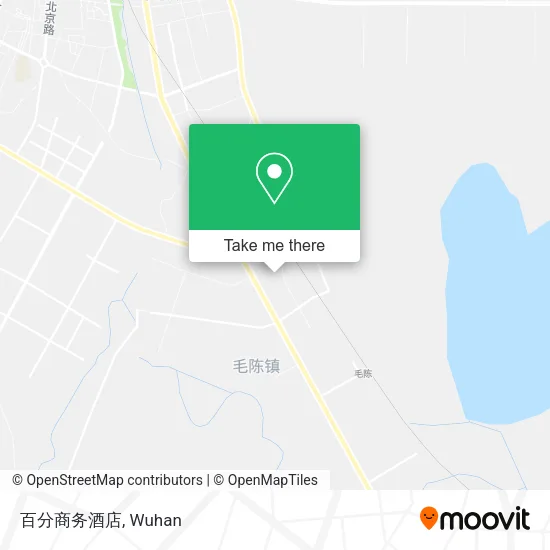 百分商务酒店 map