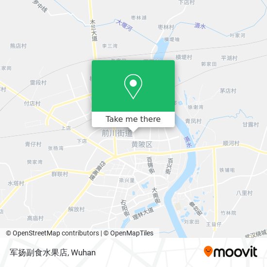 军扬副食水果店 map