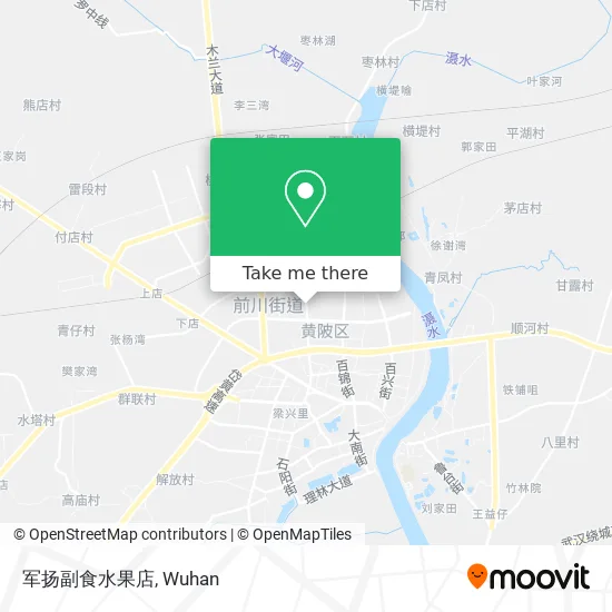 军扬副食水果店 map