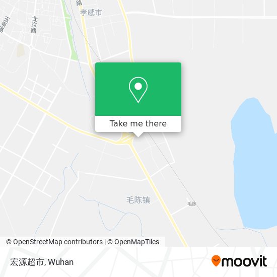 宏源超市 map