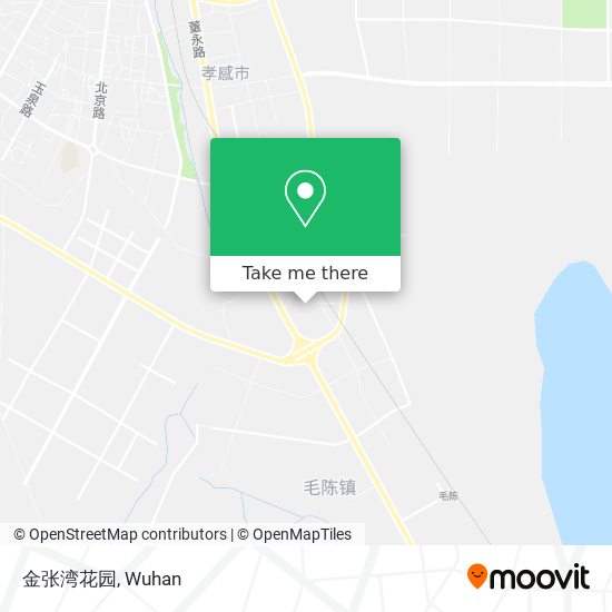 金张湾花园 map