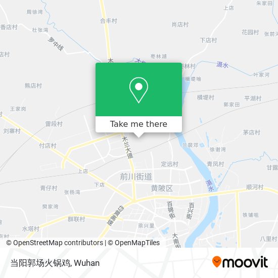 当阳郭场火锅鸡 map