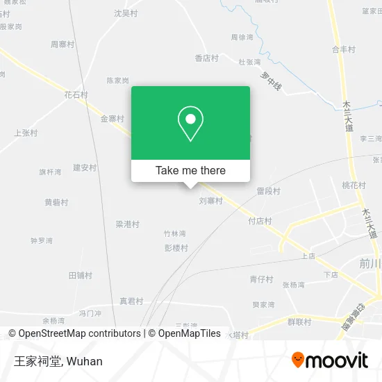 王家祠堂 map