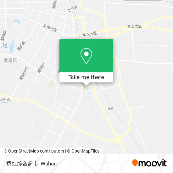 桥红综合超市 map