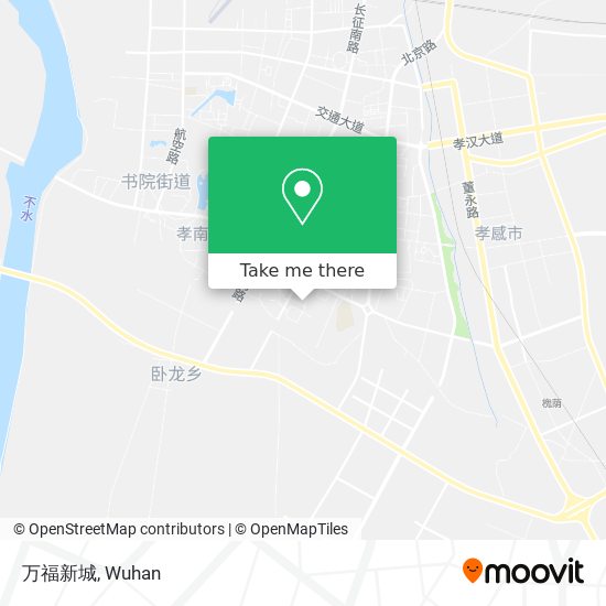 万福新城 map