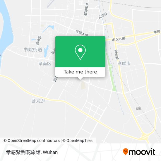 孝感紫荆花旅馆 map
