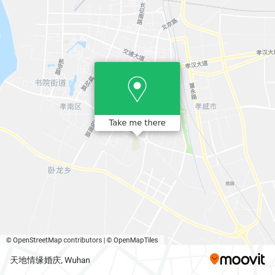 天地情缘婚庆 map