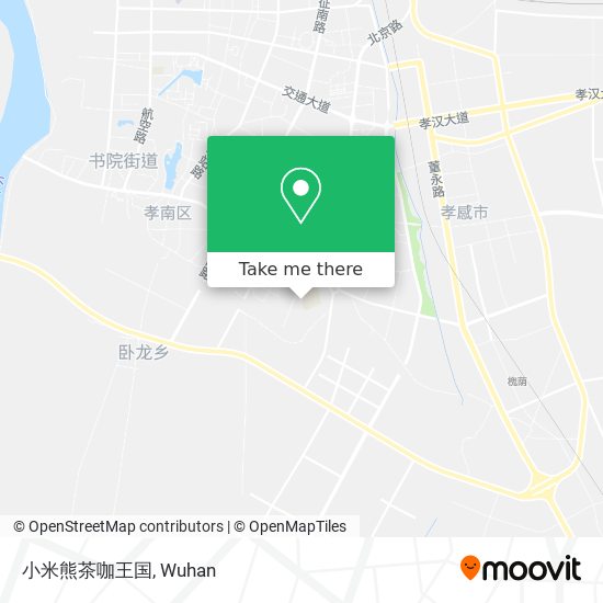 小米熊茶咖王国 map