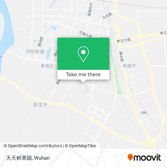 天天鲜果园 map