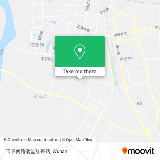 玉泉南路满堂红虾馆 map