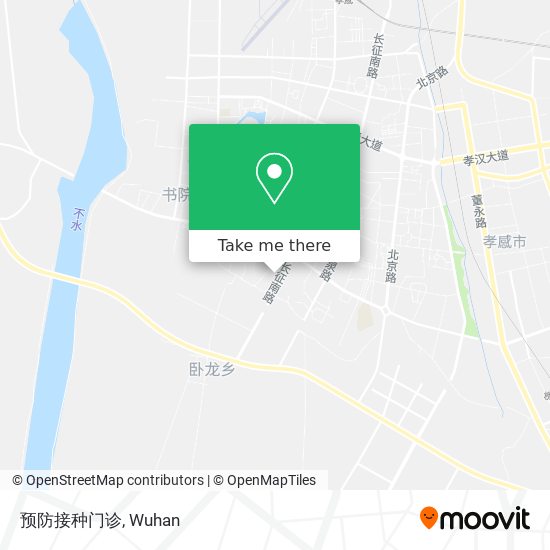 预防接种门诊 map